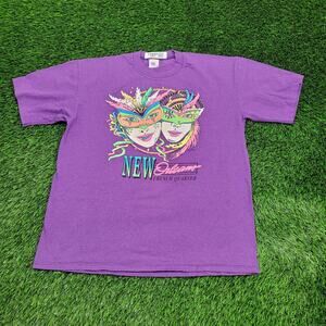 Vintage New-Orleans Shirt Womens XL 23x28 USA